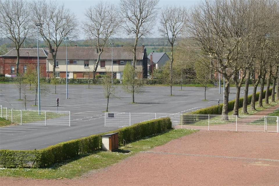 Parking vue salle panoramique