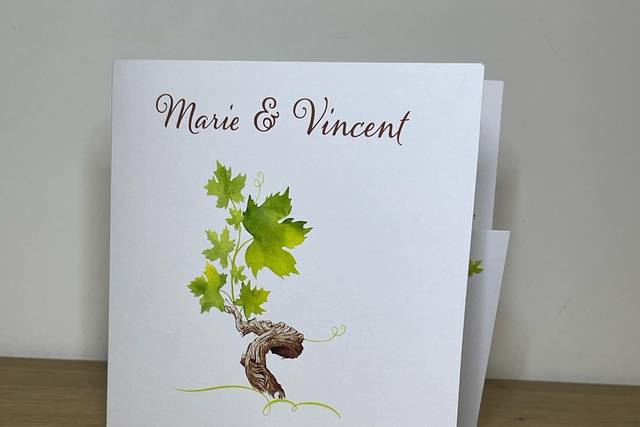 Faire part papier