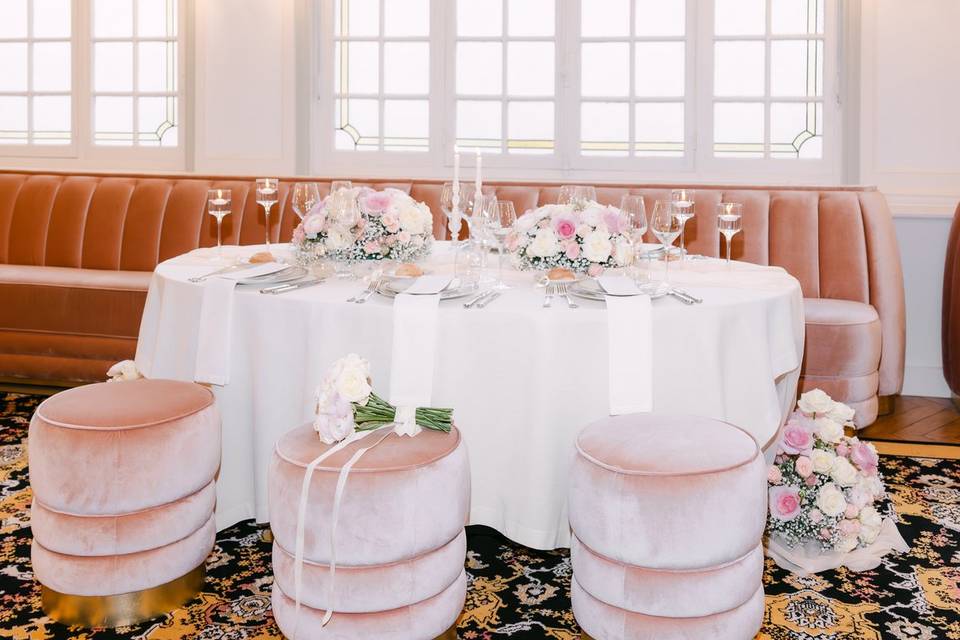 Table des mariés