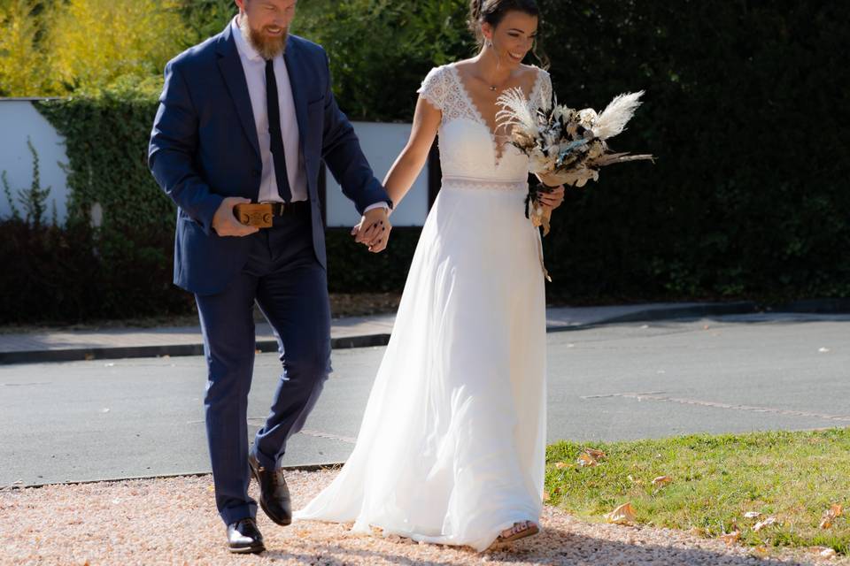 L'arrivée de Marion et Julien