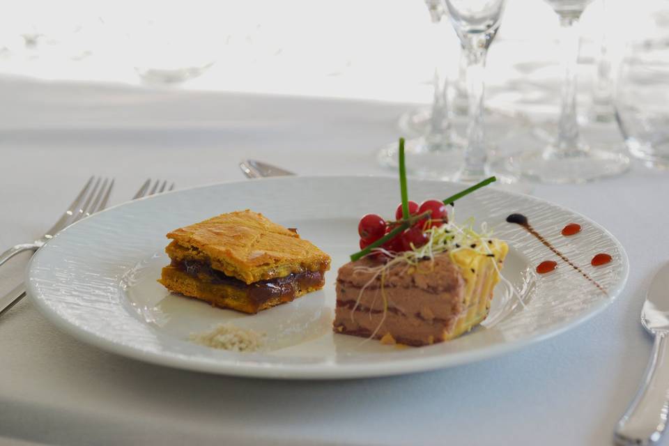 Marbré de foie gras