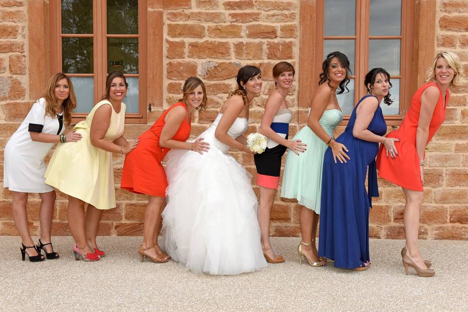 Photos de groupe mariage