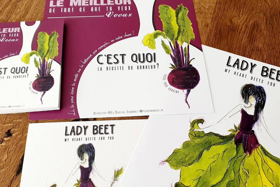 Carte Lady Beet