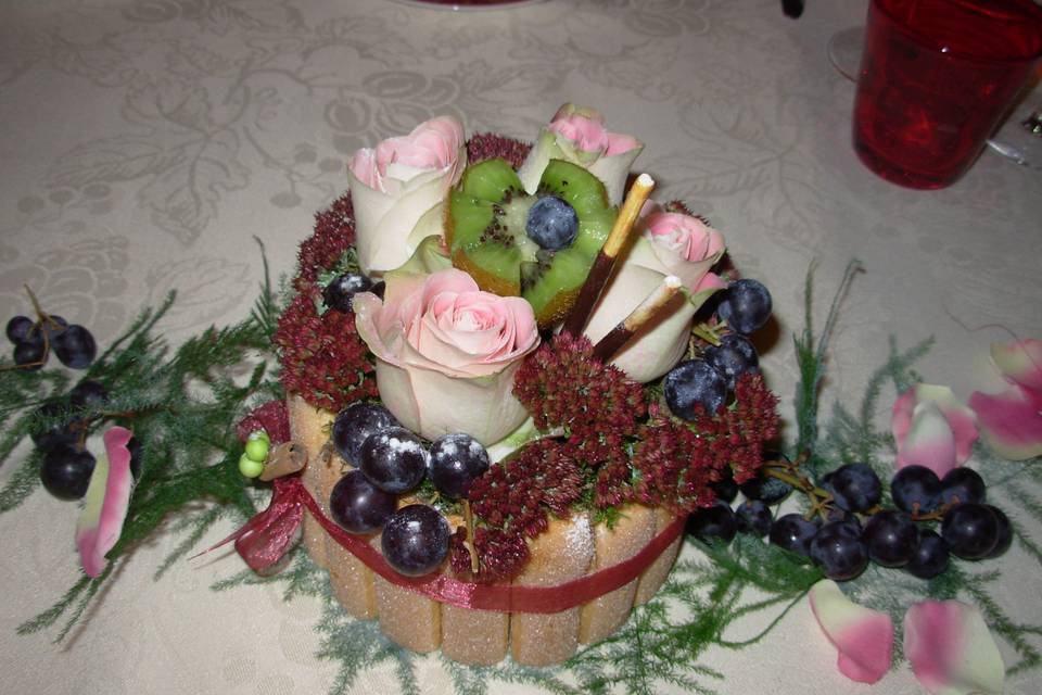 Gateau de fleurs