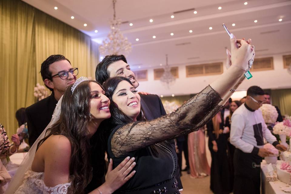Selfie sur le vif