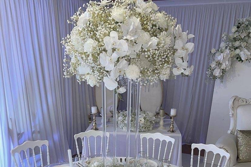 Décoration chic blanc épurée