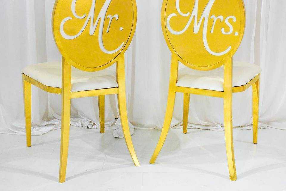 Chaise mariés