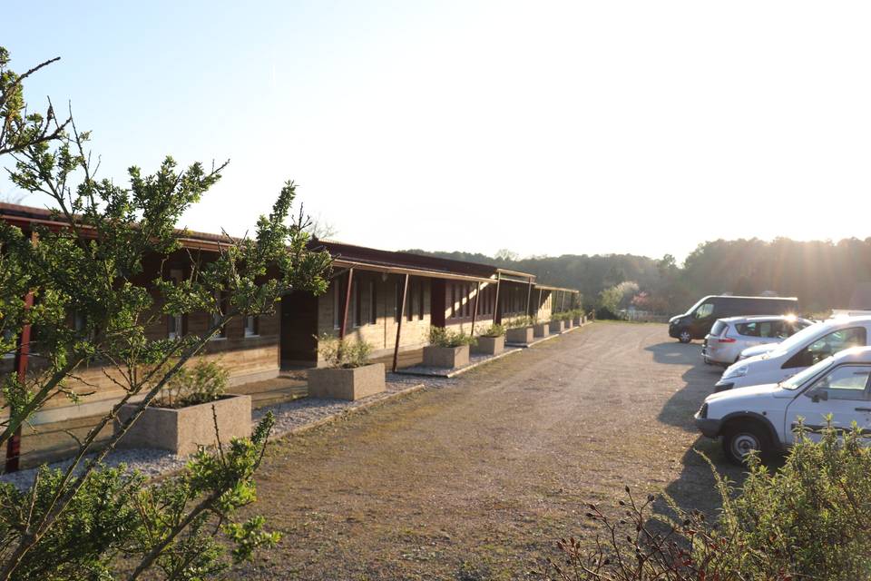 Parking hôtel