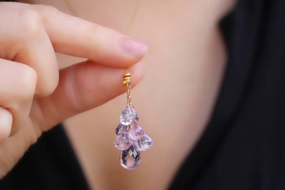 Boucles d'oreilles Tanzanite