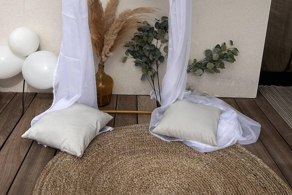 Arche mariage champêtre