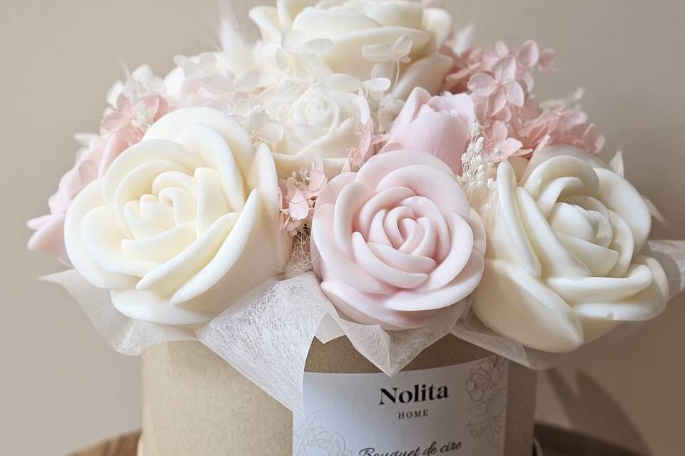 Bouquet en cire