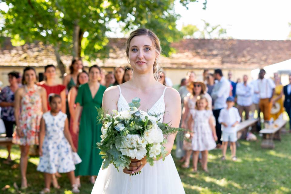 Lancer de bouquet