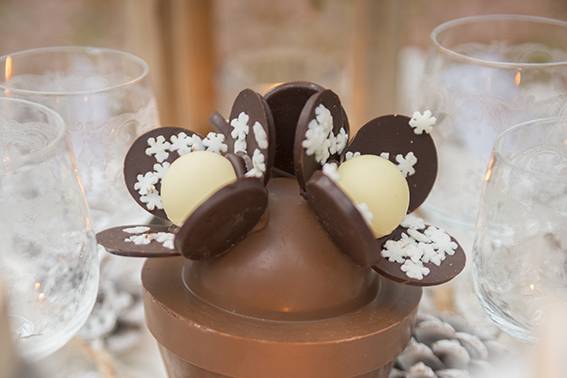 Un bouquet en chocolat