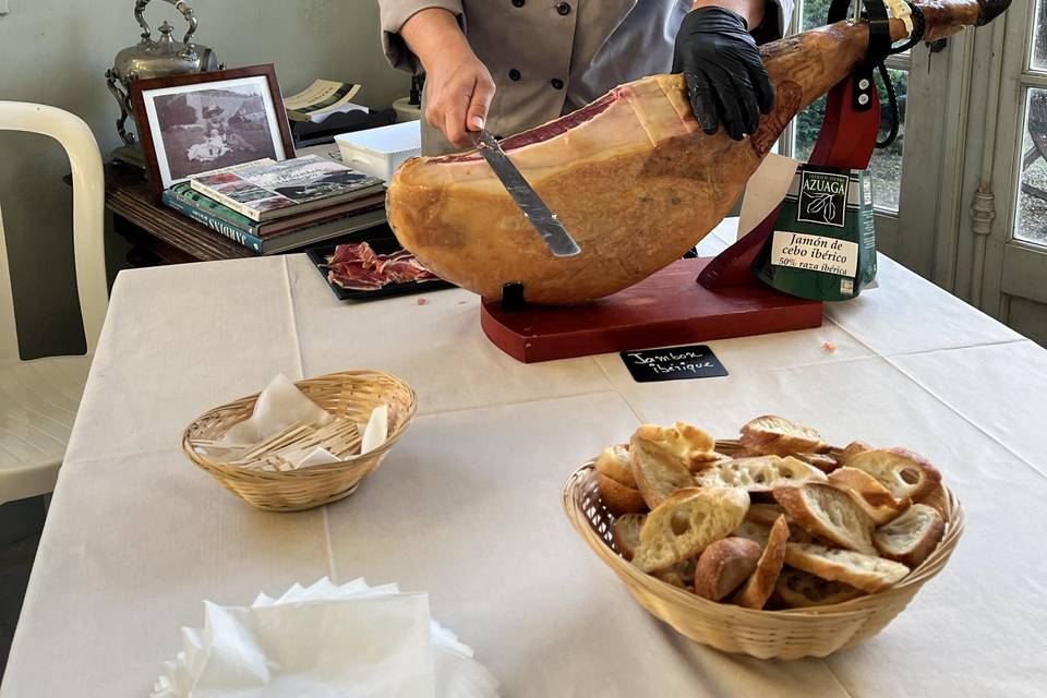 Atelier découpe de jambon