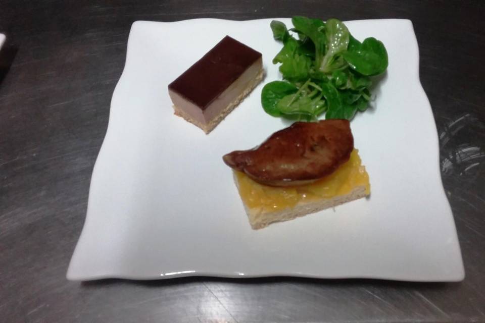 Foie gras de deux façons