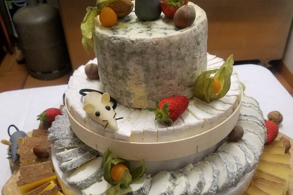 Pièce monté de fromages