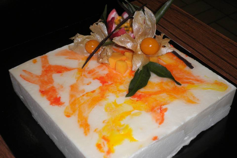 Entremet tropical