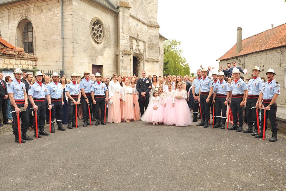 Mariage pompiers