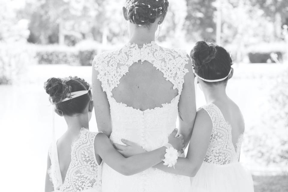 La mariée et ses filles