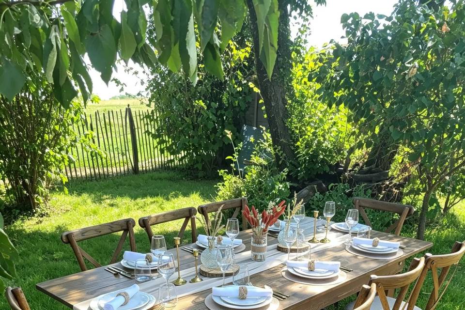 Table champêtre