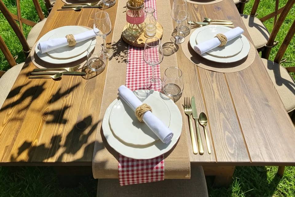 Table guinguette
