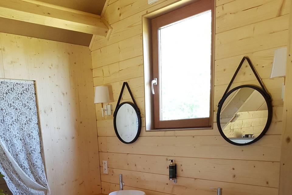 Salle de bain lodge