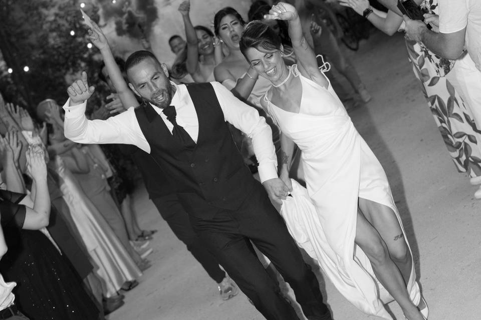 Entrée en salle mariage
