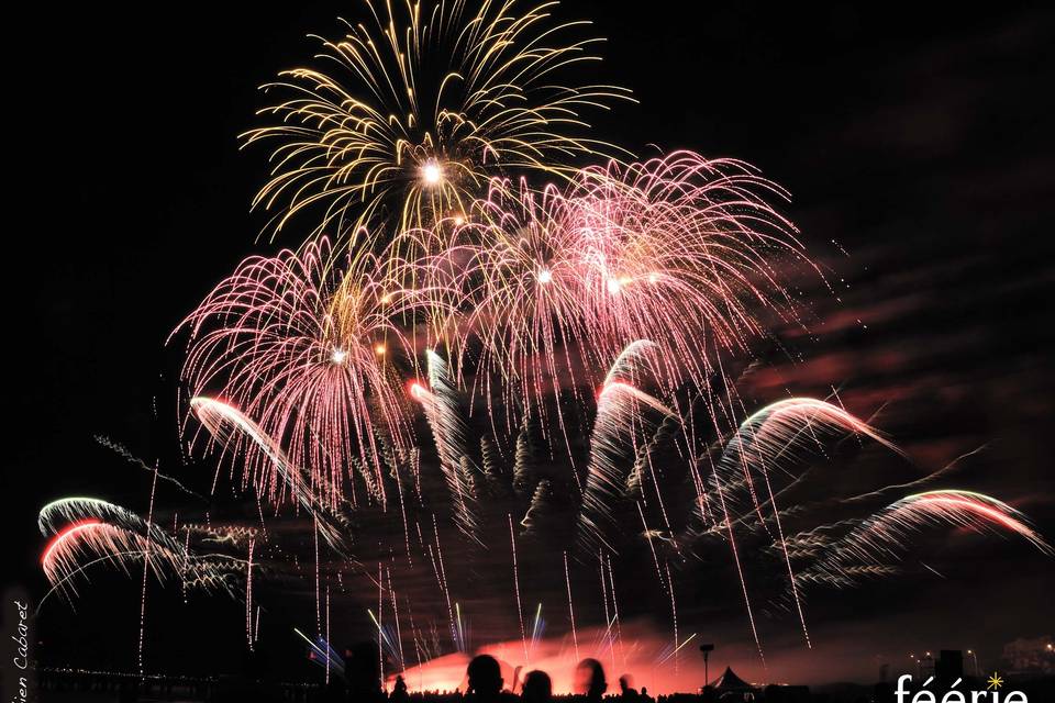 La magie d'un feu d'artifice pour votre mariage - féérie, feux d'artifice