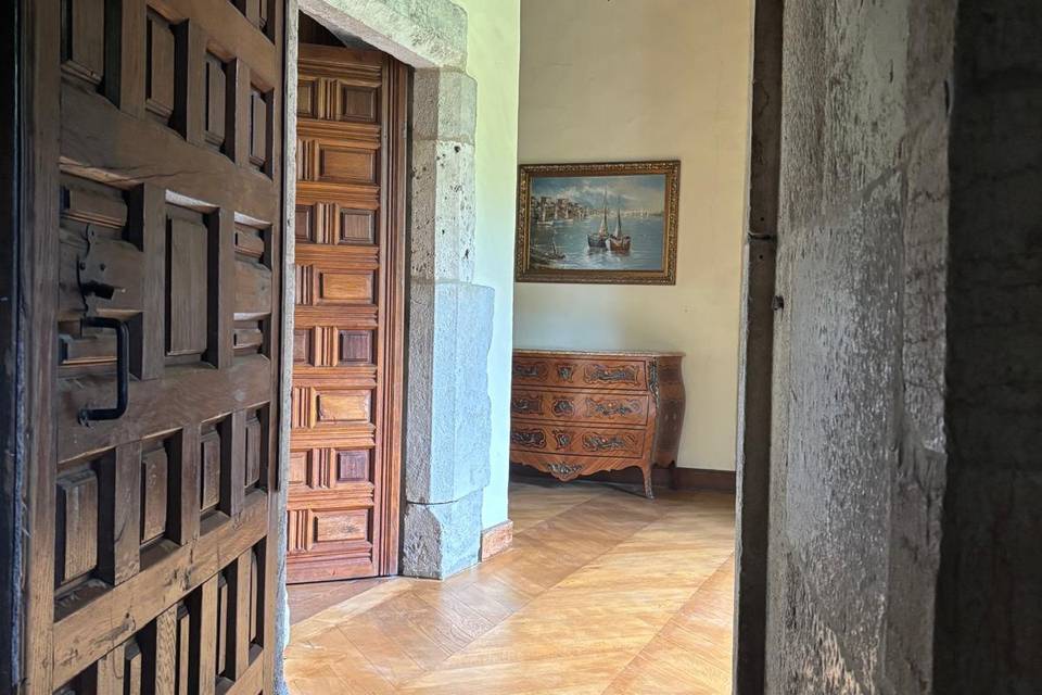 Accès aux chambres du Château