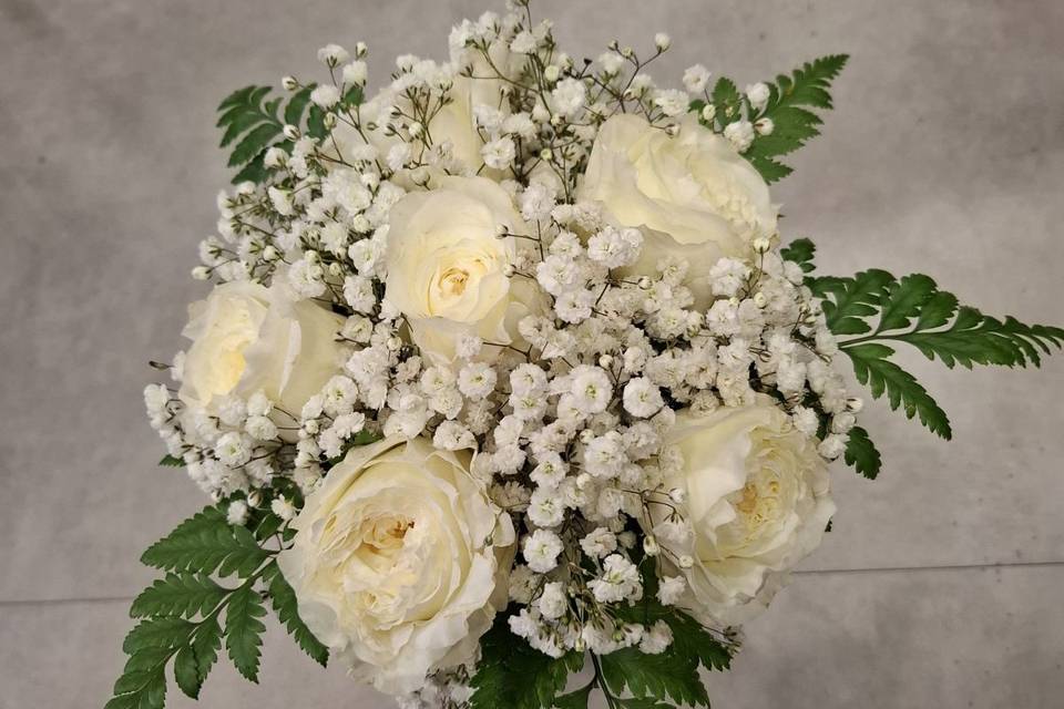 Bouquet pour la vierge marie