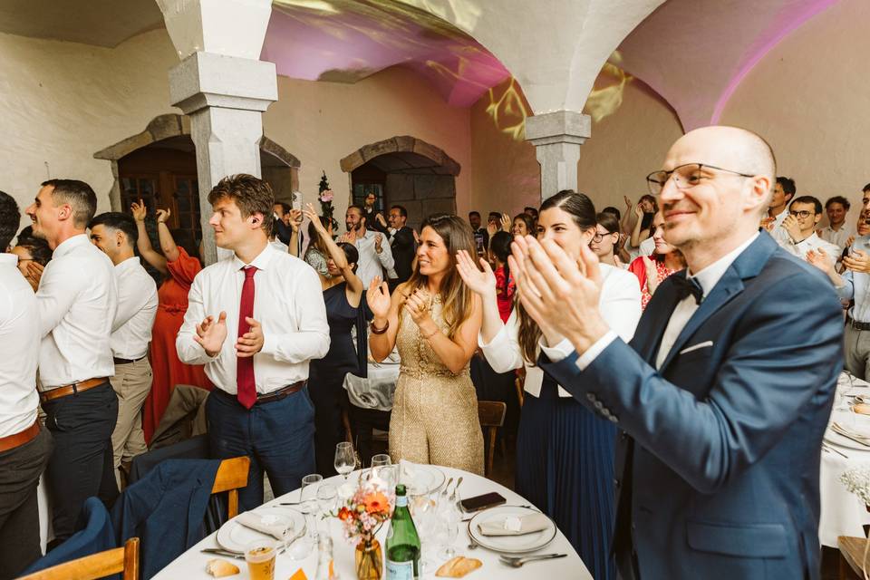 L'entrée des mariés