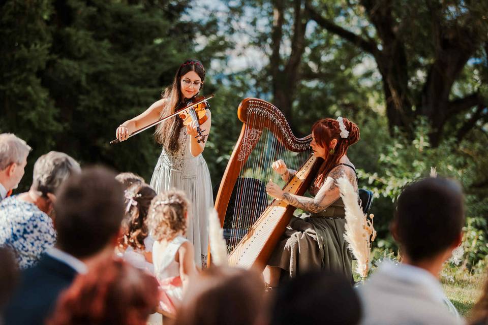 Mariage à St Bonnet le Froid