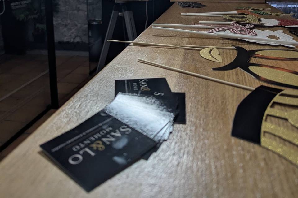 Installation pour la soirée