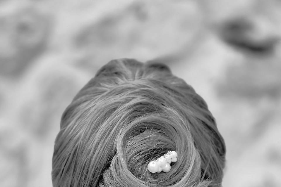 Chignon Mariée 3D