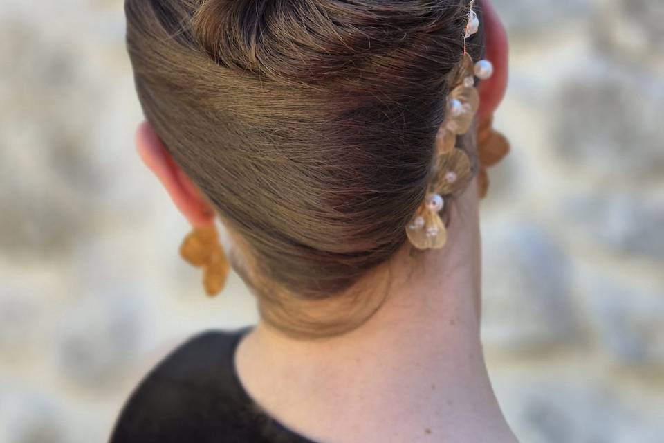 Chignon banane