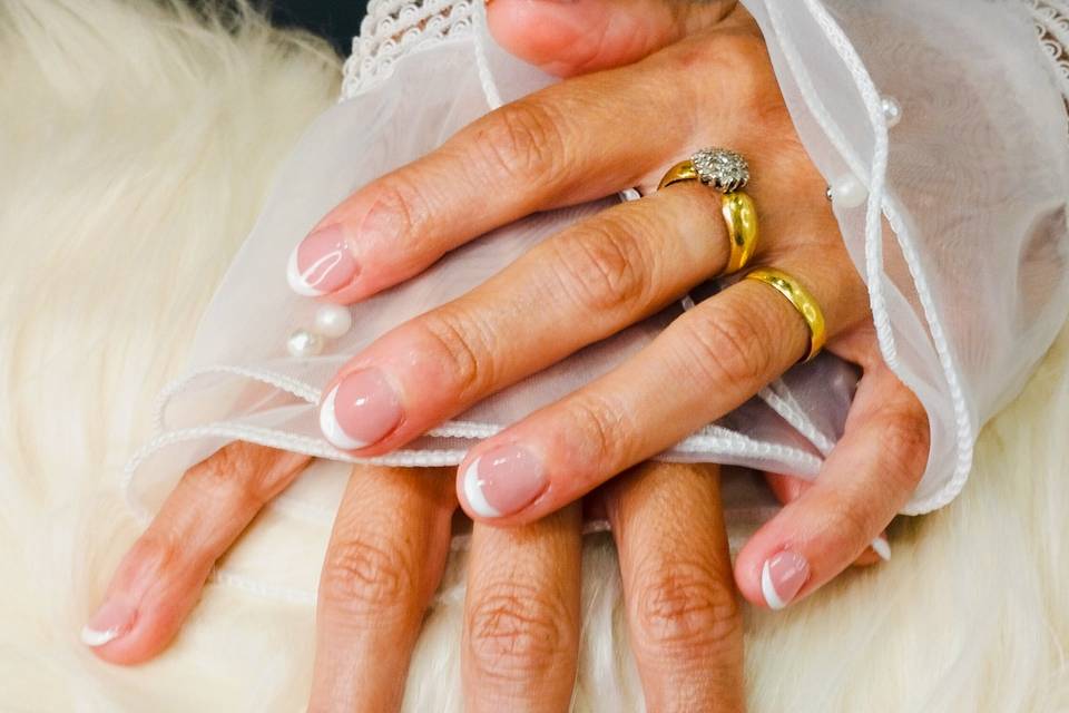 Ongles mariage