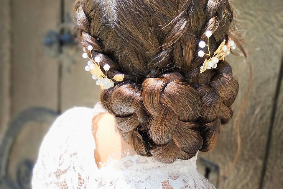 Chignon mariée