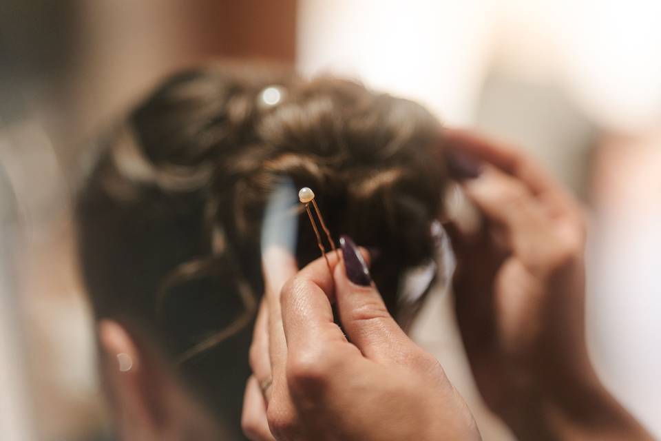 Chignon Mariée