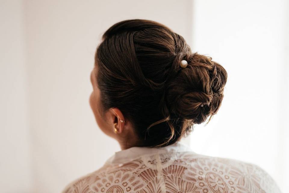 Chignon Mariée