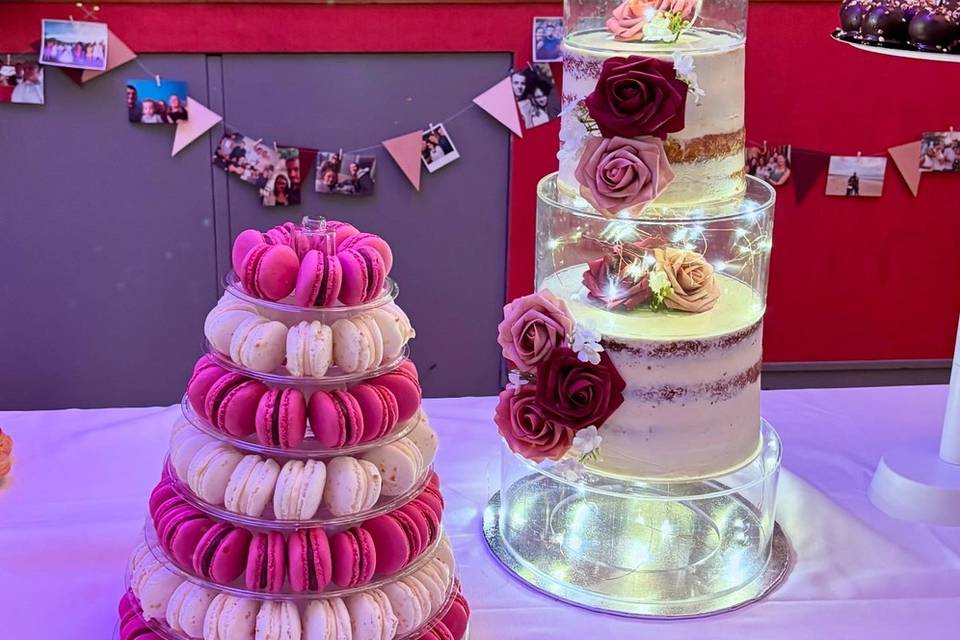 Wedding cake avec support