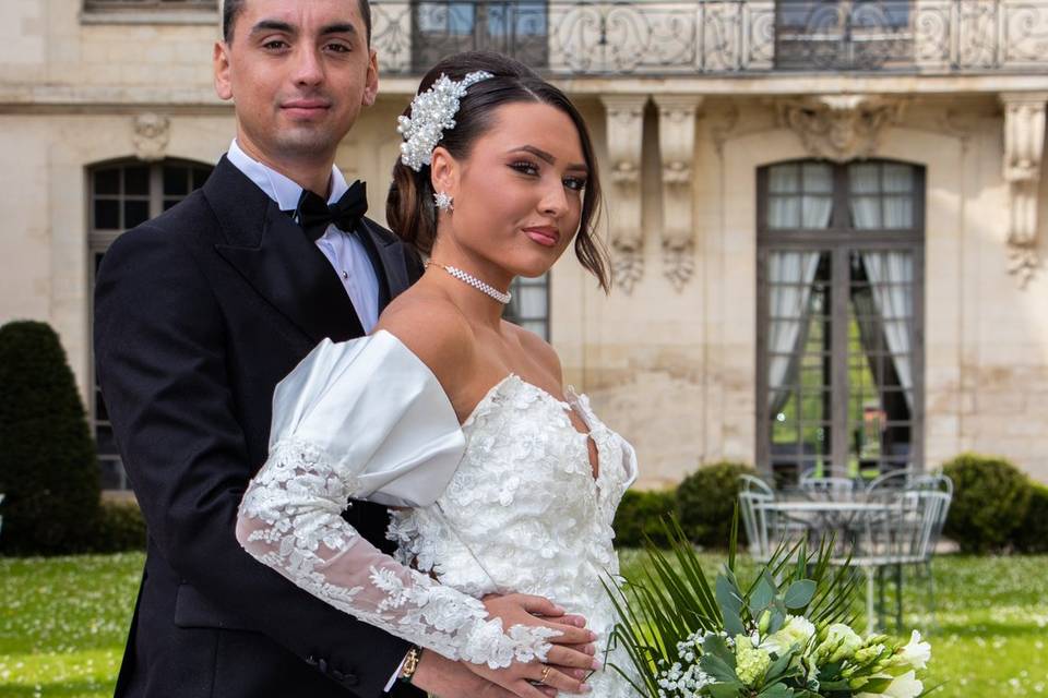 Devant le château