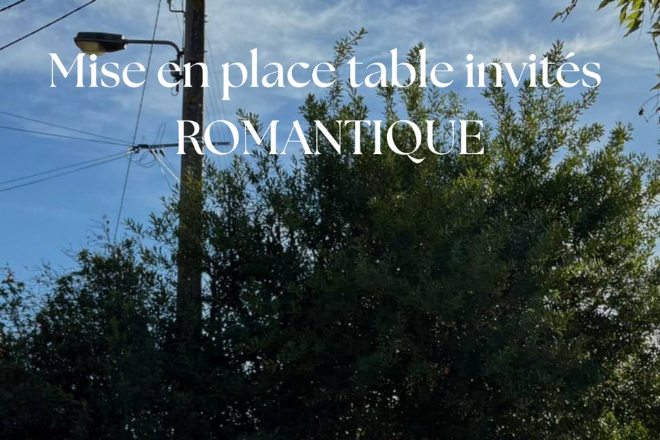 Scénographie Romantique