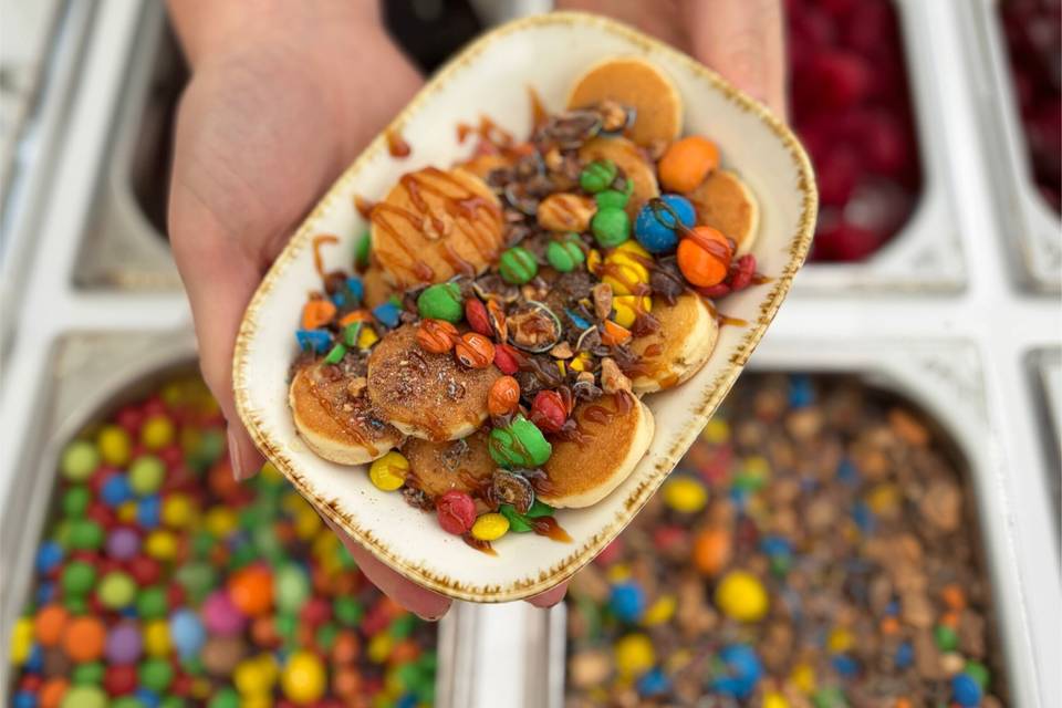 Pancakes Smarties