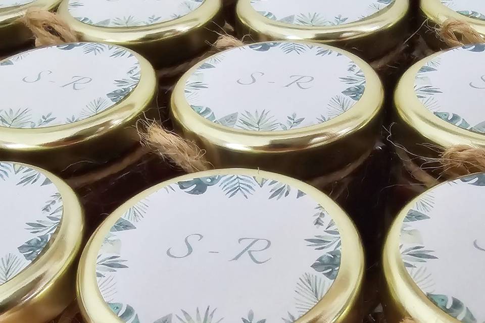 Mariage tropical cadeau