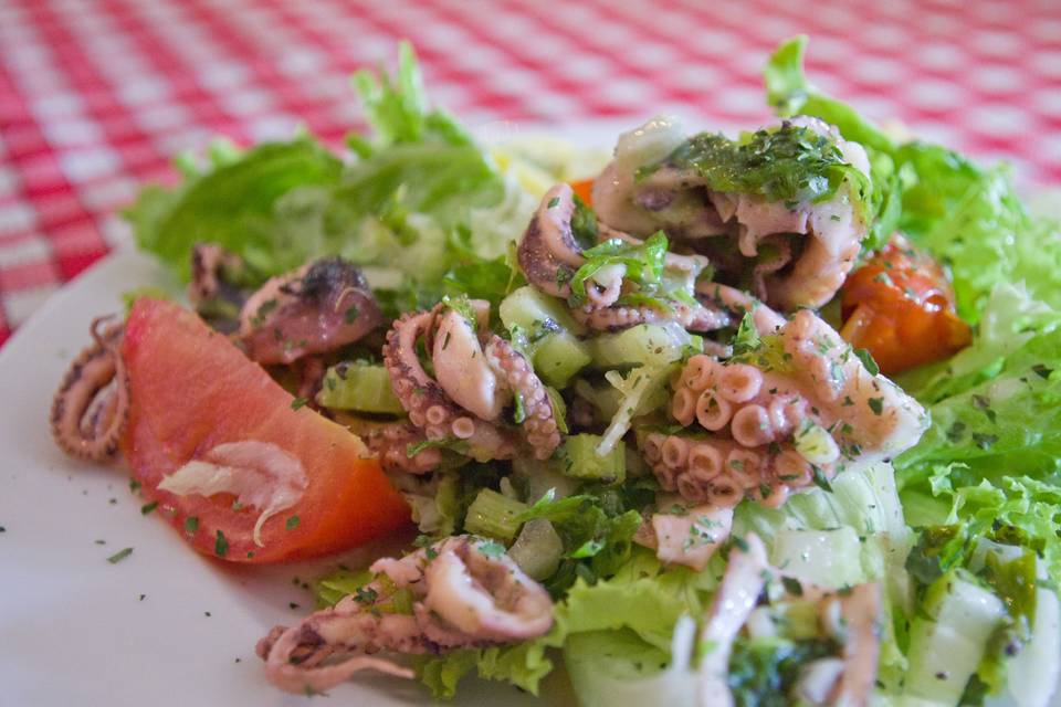 Salade de poulpe