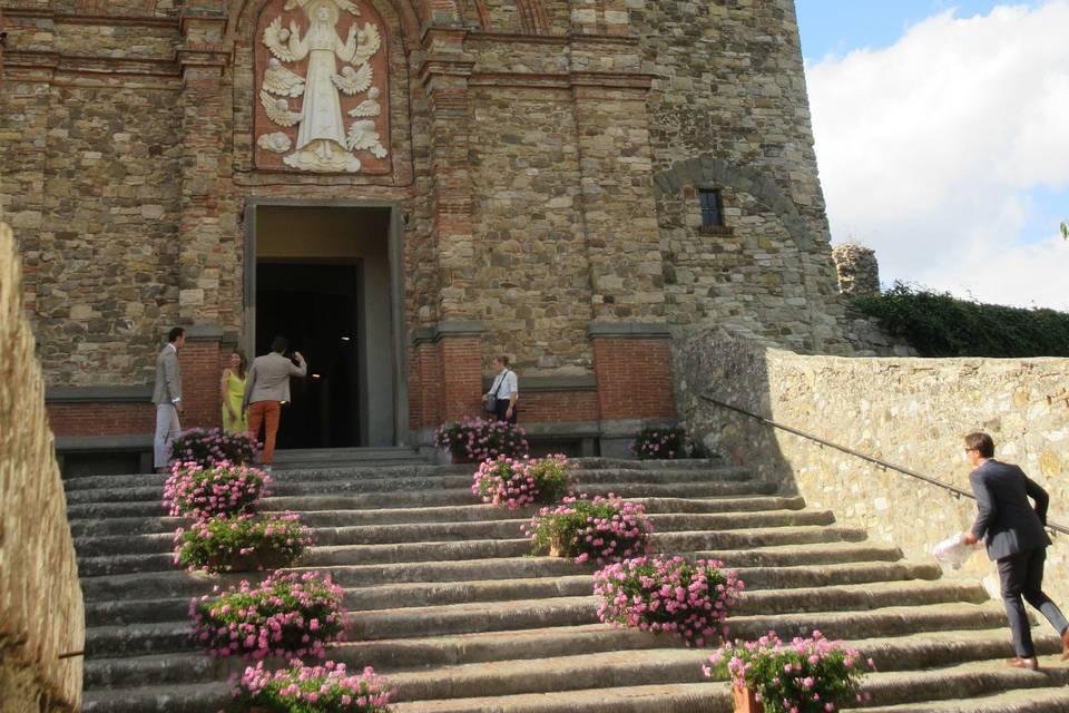 Cérémonie à l'église