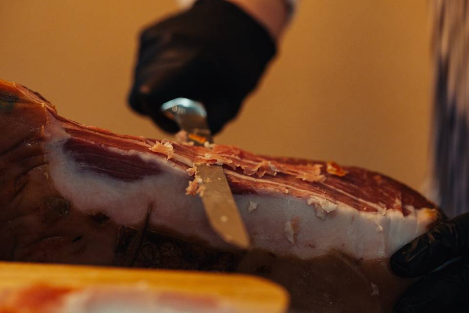 Découpe de jambon