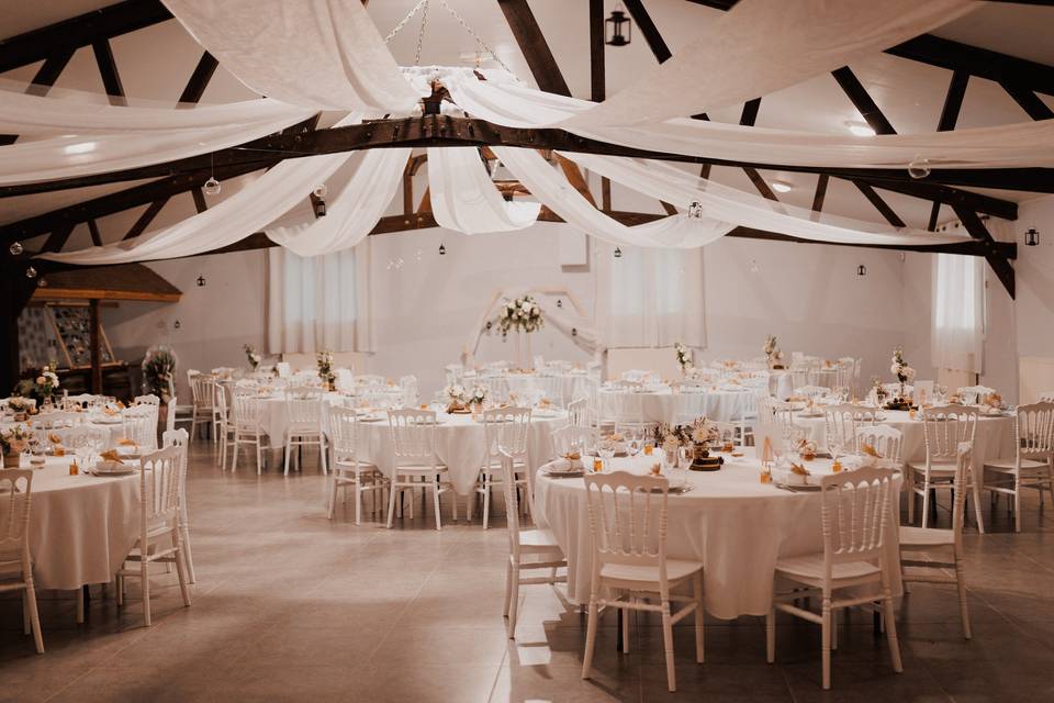 Décoration salle de mariage