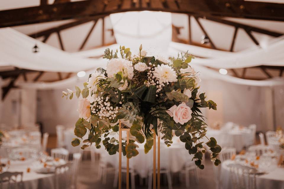 Décoration salle de mariage