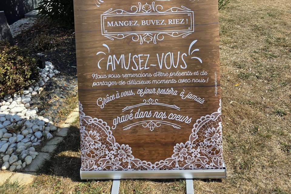 Totem de bienvenue